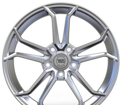 Купить Диск WS FORGED WS1344 FULL BRUSH SILVER FORGED 18" 8,0J 5x120 ET50 DIA65,1