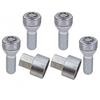 Купить Секретки McGard 37184SL Болт 14x1,5 24мм. Конус - Ключ 17 - Вращающееся кольцо