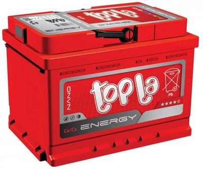 Купить Аккумулятор Topla Energy Euro R+ 66А/ч 620А 242/175/190 (д/ш/в) TST-E66-0