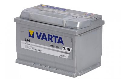 Купить Аккумулятор VARTA (E44) Silver D R+ 77A/ч 780А 278/175/190(д/ш/в) 18,65 (577400078)
