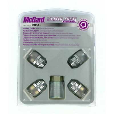 Купить Секретки McGard 24154SL Гайка 12x1,25 32,5мм. Конус - Ключ 21 - Вращающееся кольцо