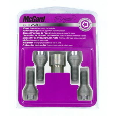 Купить Секретки McGard 27221SU Болт 12x1,5 27,9мм. Конус - Ключ 17