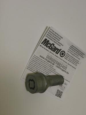 Купить Секретки McGard 27565SU Болт 14x1,5 33мм. Конус - Ключ 21