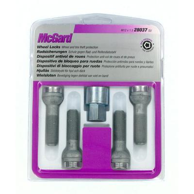 Купить Секретки McGard 28037SU Болт 12x1,5 44,5мм. Сфера - Ключ 17