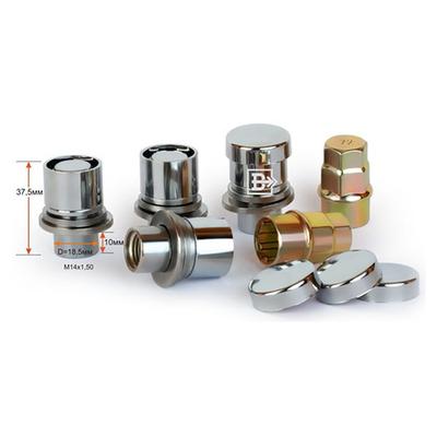 Купить Секретки TechnoLock K 436448X2 Гайка 14*1,5 37мм. Прес Шайба-Вращающееся кольцо