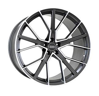 Купить Диски Replica A970 Audi MATTE GRAPHITE WITH MACHINED FACE FORGED