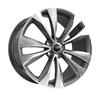 Купить Диски Replica FORGED LR2225 GLOSS GRAPHITE WITH MACHINED FACE FORGED